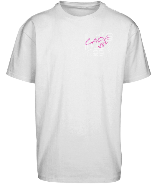 Cada Vez ● Shirt ● Pink ● Oversized ● White