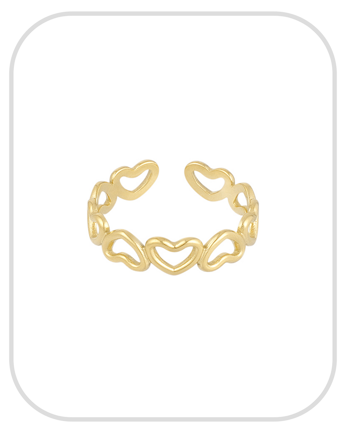 Love All Over ● Ring ● Gold