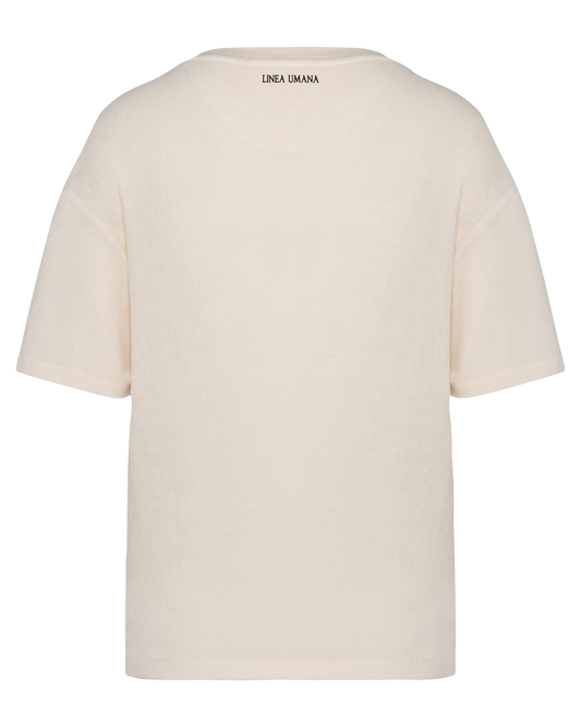 Savan ● Women Towelling Shirt ● Ivory