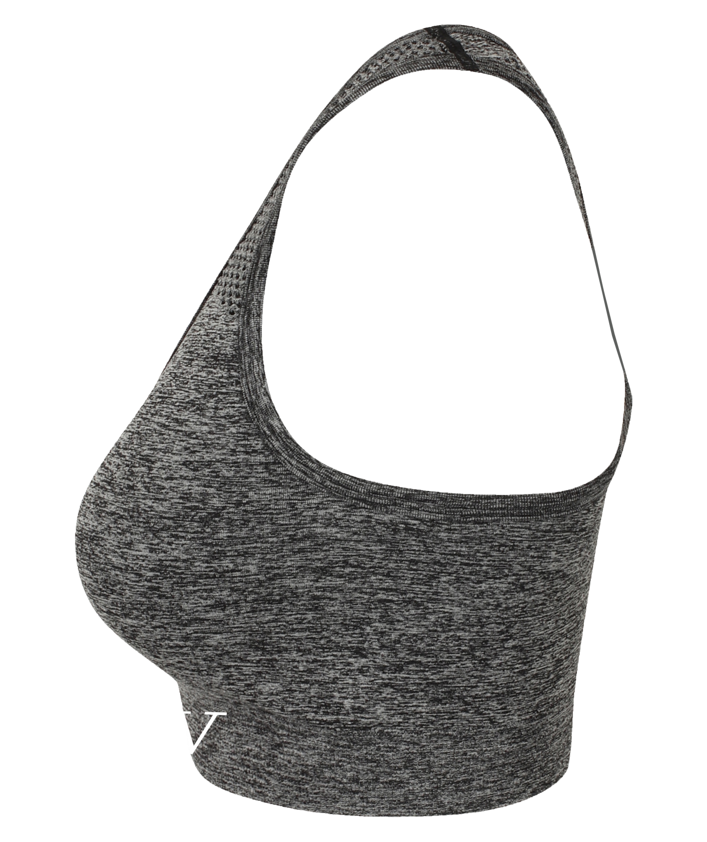 Type ● Seamless Sports Bra ● Dark Grey Marl
