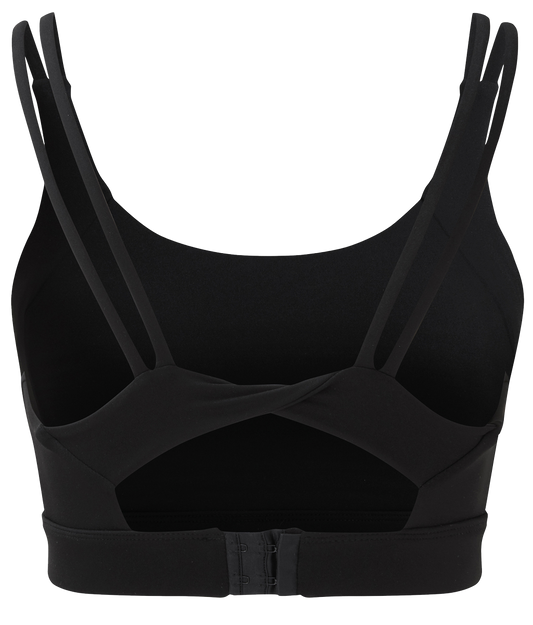 Low Key ● Crossback Sports Bra ● Black