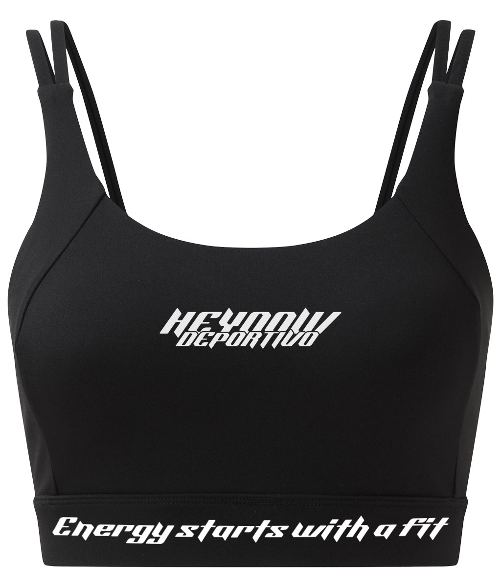 Deportivo ● Crossback Sports Bra ● Black