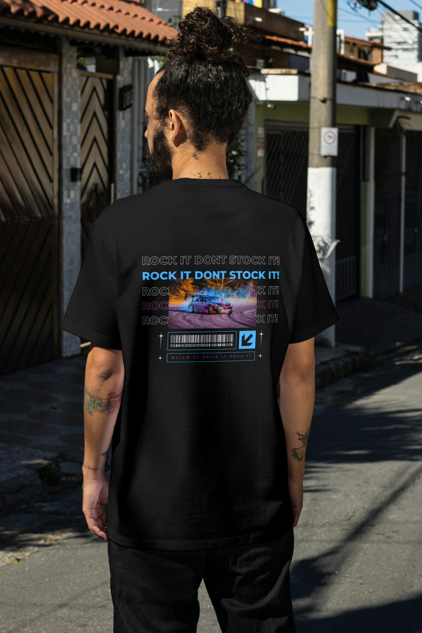 Rock it dont stock it ● Shirt ● Black