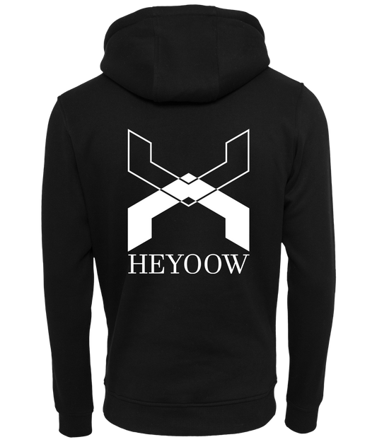 Basic ● Hoodie ● Black - White