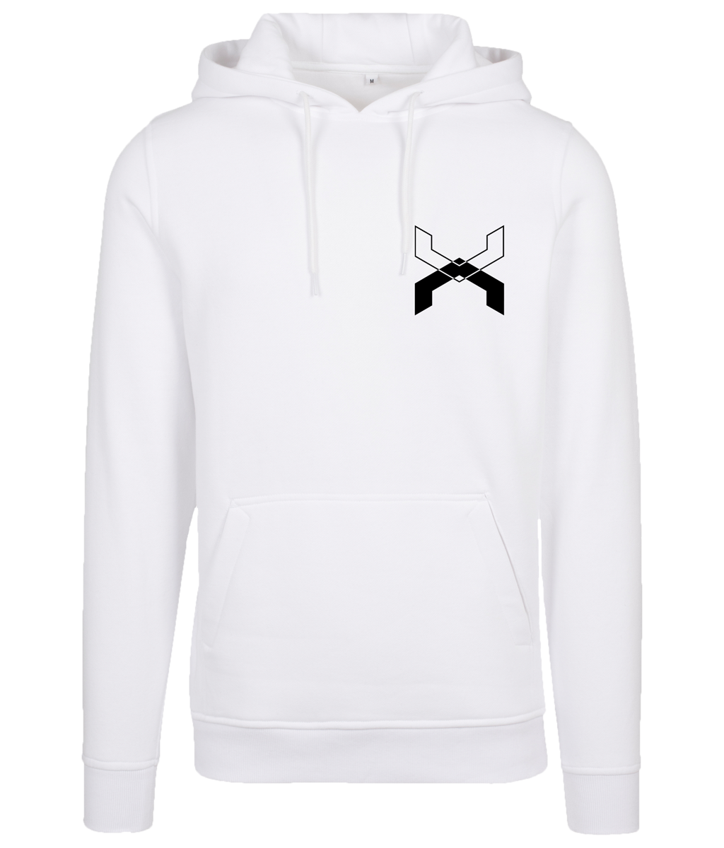 Basic ● Hoodie ● White - Black