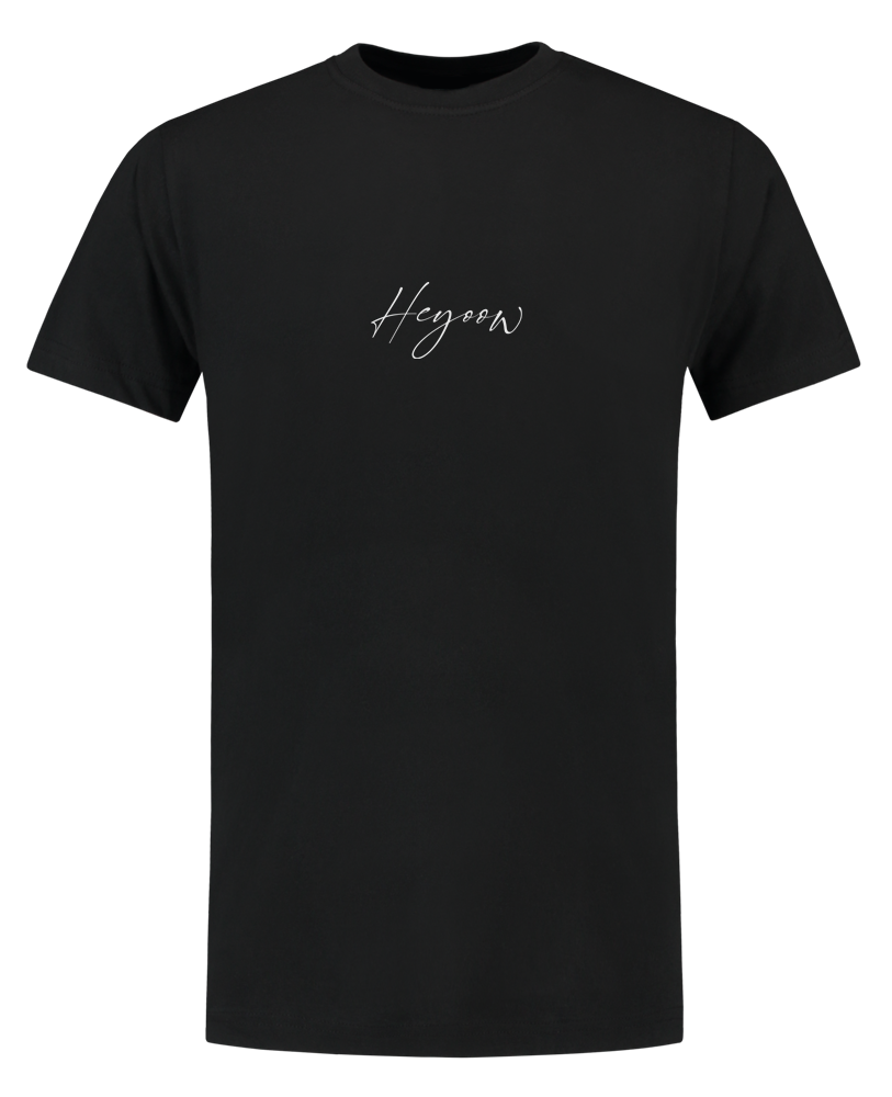 Written ● Shirt ● Black - White