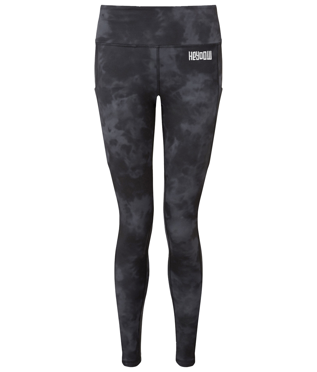 Wildlife ● Performance legging ● Grey Acid Wash