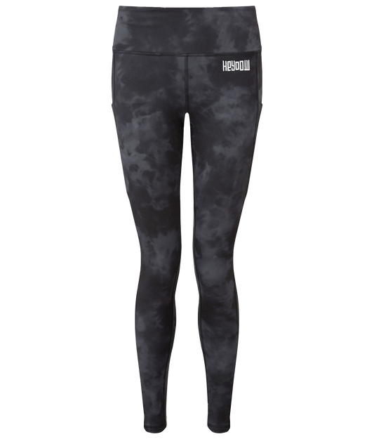 Wildlife ● Performance legging ● Grey Acid Wash