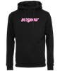 Bubble ● Hoodie ● Black - Pink
