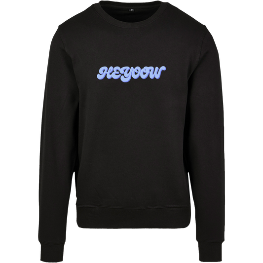 Bubble ● Crewneck ● Black - Blue