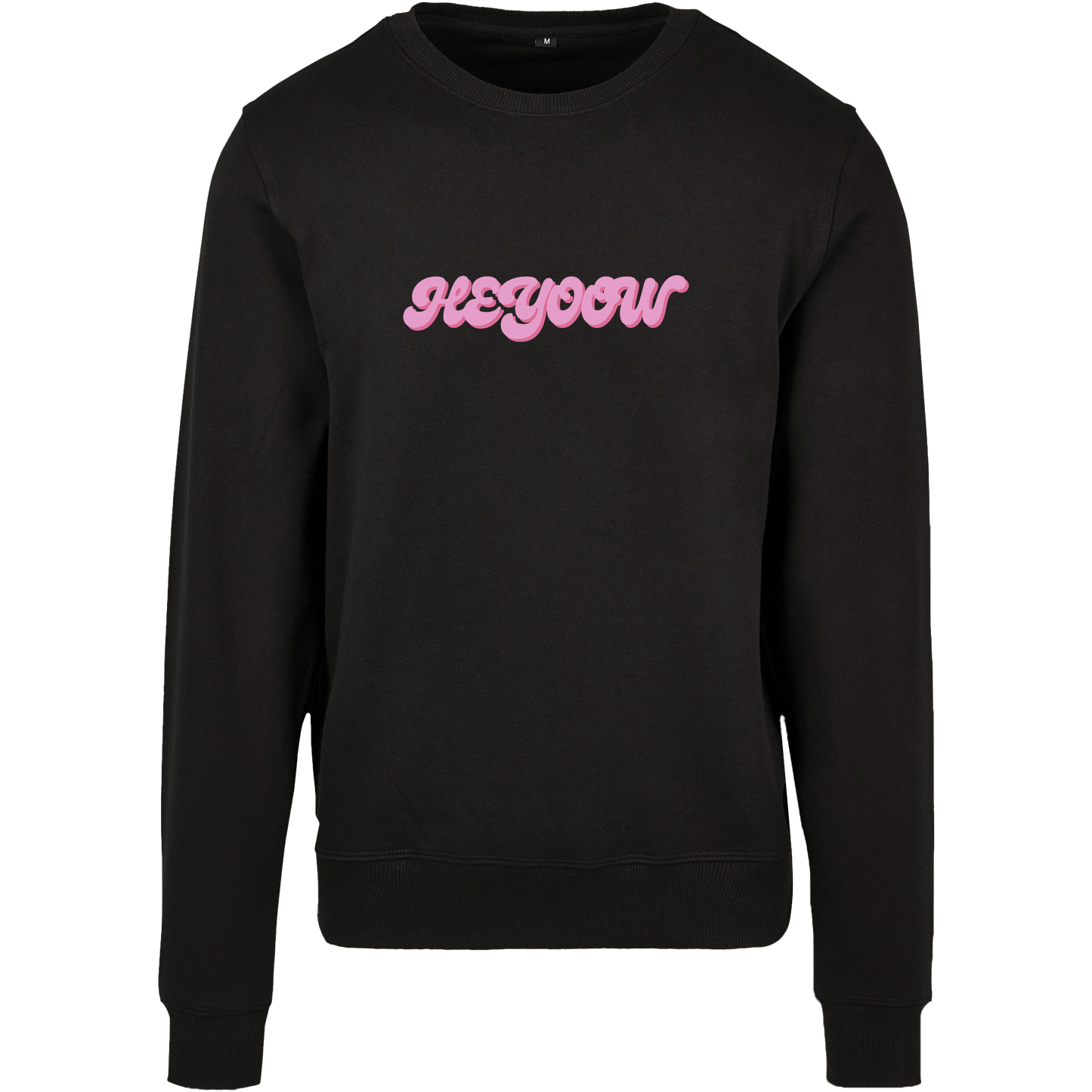 Bubble ● Crewneck ● Black - Pink