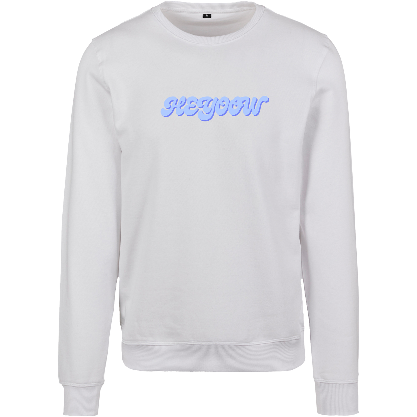 Bubble ● Crewneck ● White - Blue