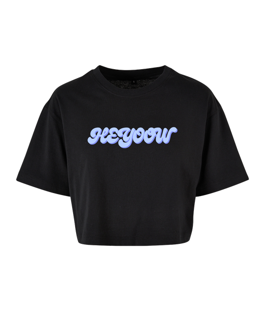 Bubble ● Croptop ● Black - Blue