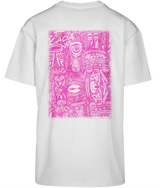 Cada Vez ● Shirt ● Pink ● Oversized ● White