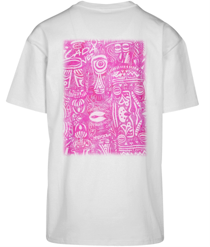 Cada Vez ● Shirt ● Pink ● Oversized ● White