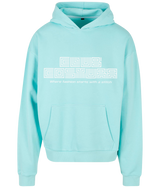 Club Costura ● Ultra Heavy Cotton Box Hoodie ● Ocean Blue