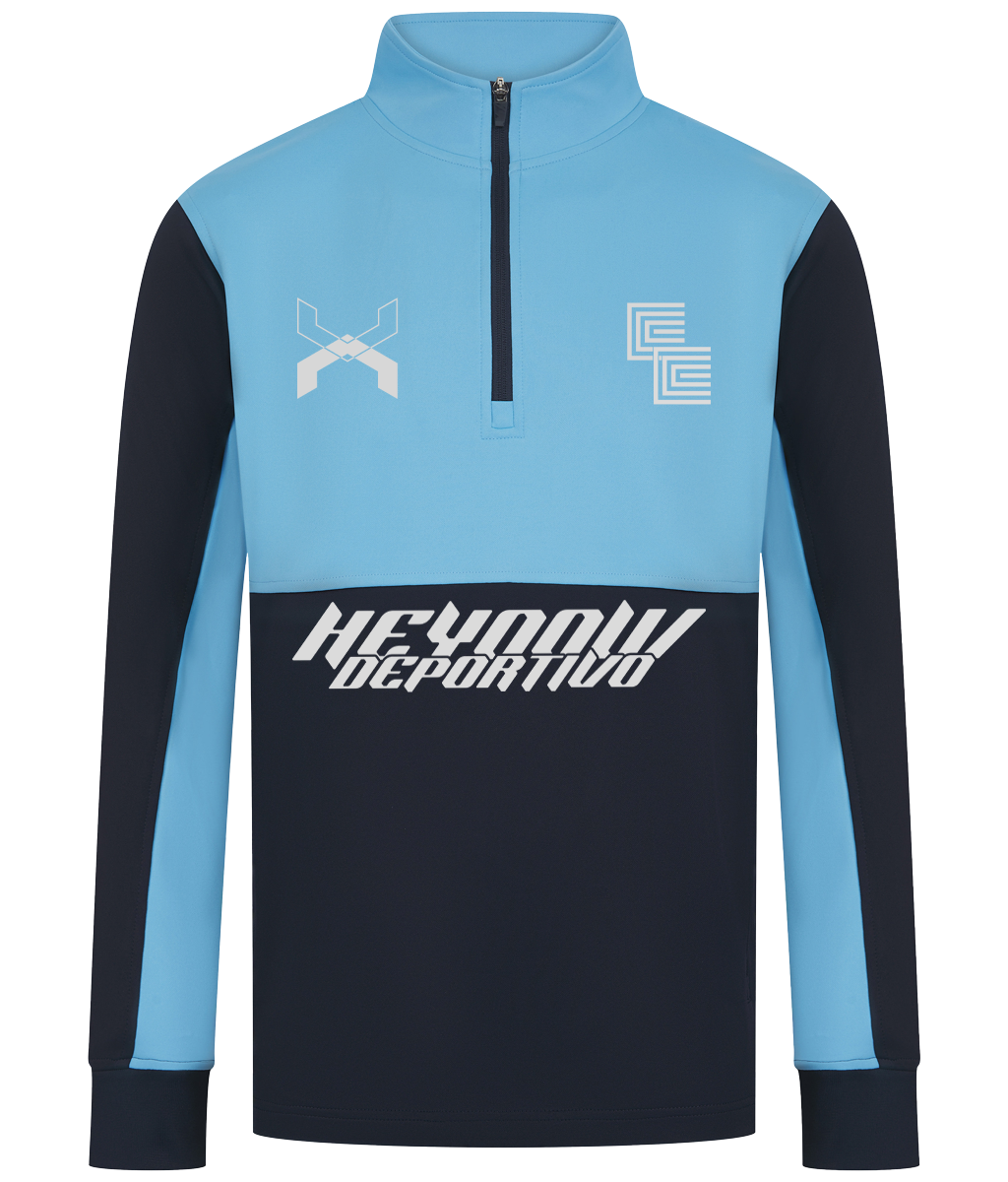 Collab ● Tracksuit Top ● Sky Blue - Navy