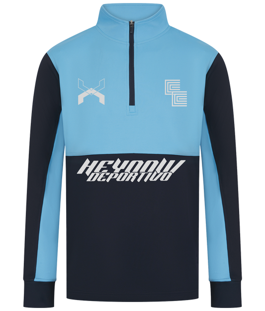 Collab ● Tracksuit Top ● Sky Blue - Navy