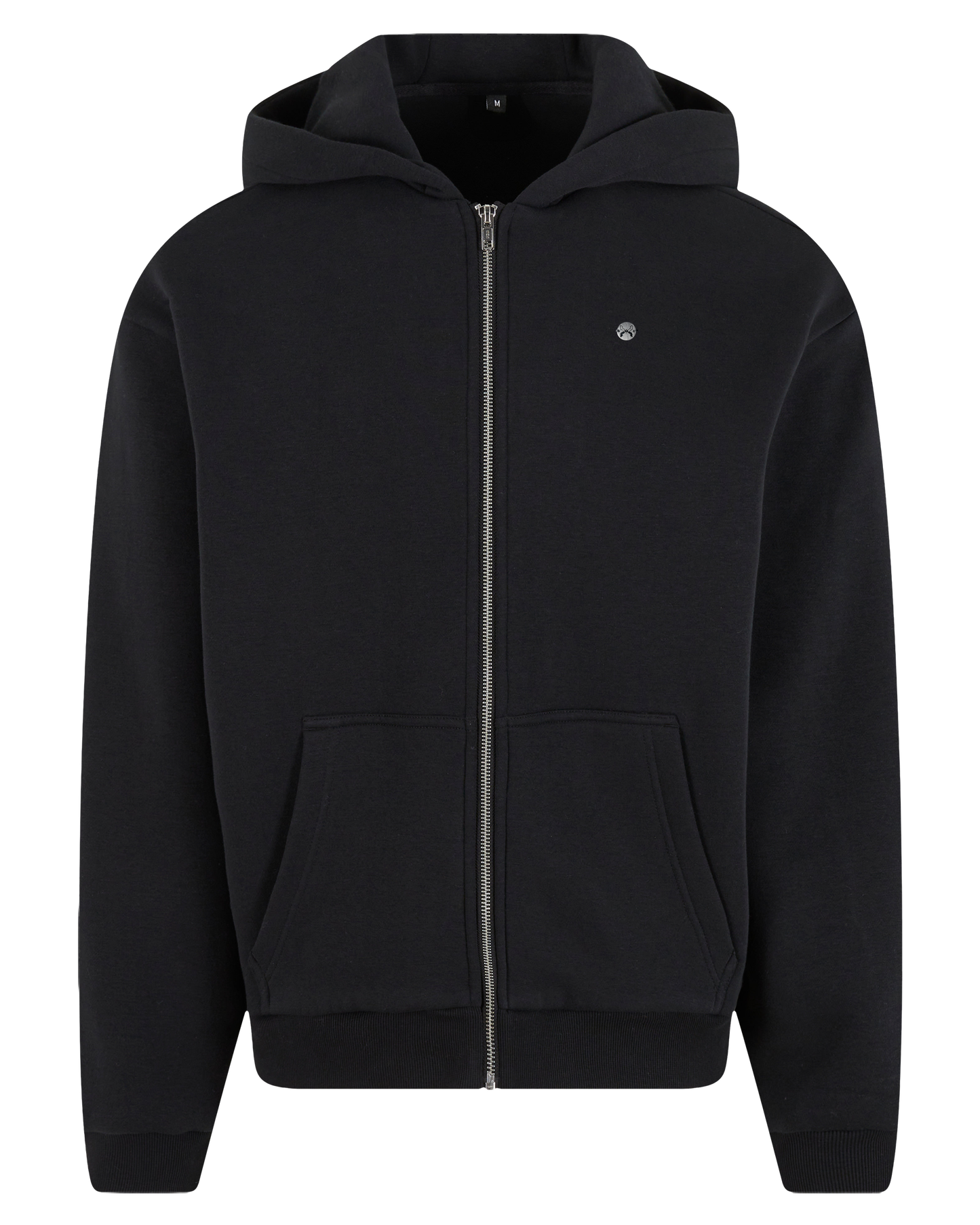Forged ● Fluffy Zip Hoodie ● Black