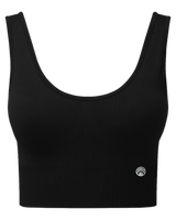 Forged ● Ribbed Sports Bra ● Black