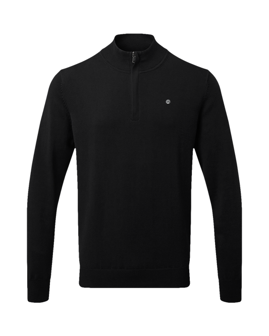 Forged ● Zip Sweater ● Black