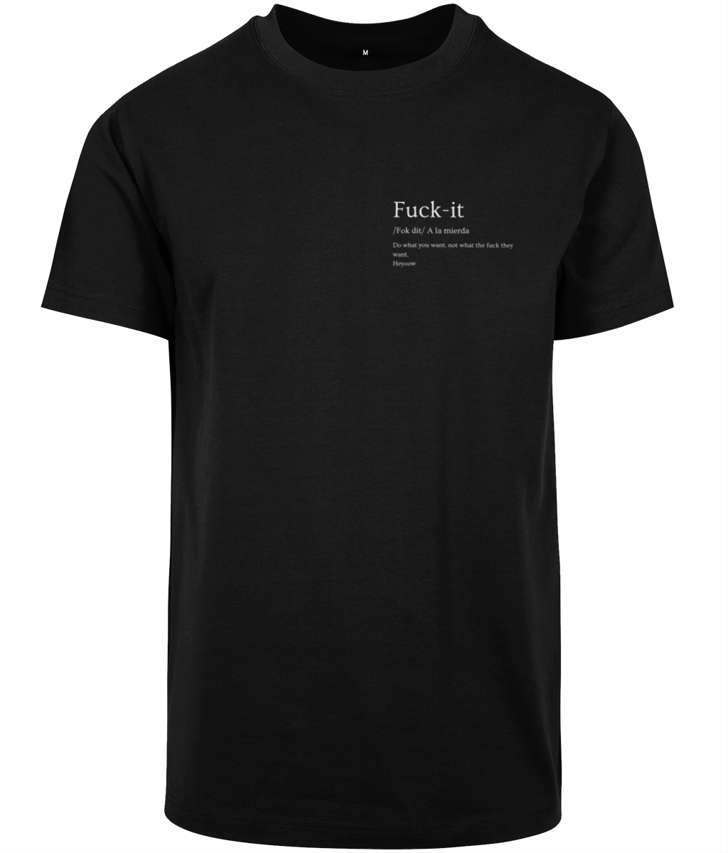 Fuck-it ● Shirt ● Black