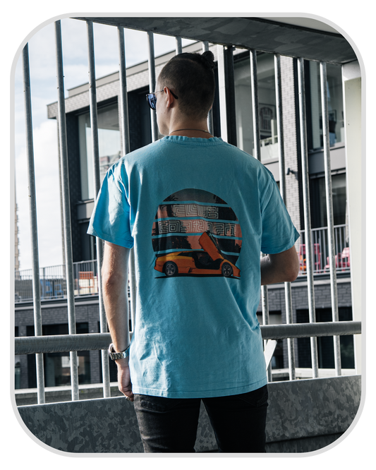 Velocidad Gran Premio ● Shirt ● Oversized ● Blue