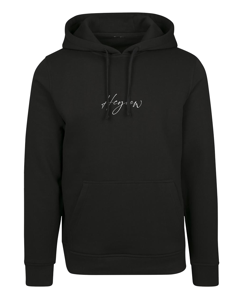 Written ● Hoodie ● Black - White