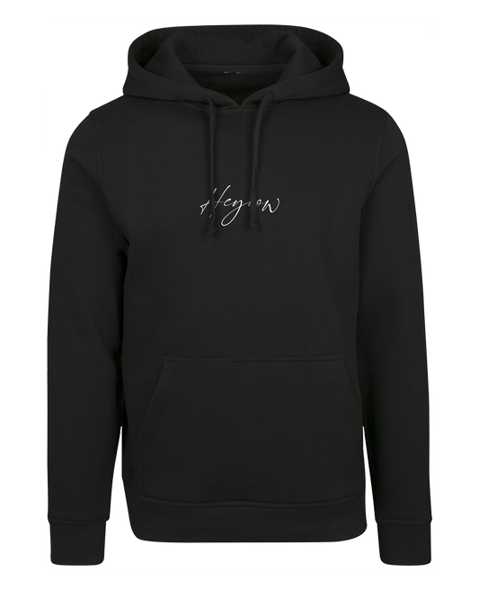 Written ● Hoodie ● Black - White