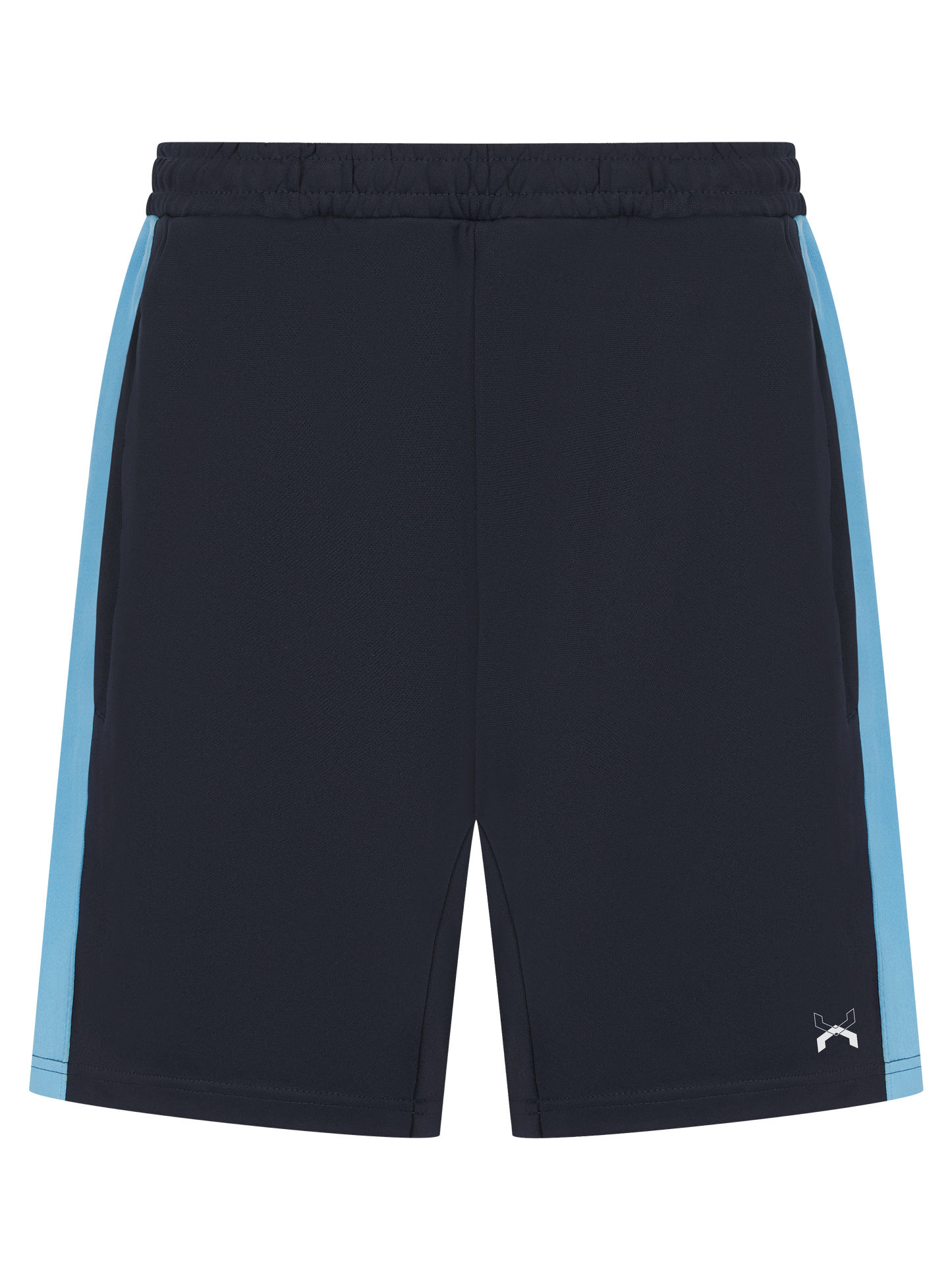 Low Key ● Knitted Shorts ● Navy - Sky