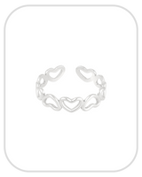 Love All Over ● Ring ● Silver