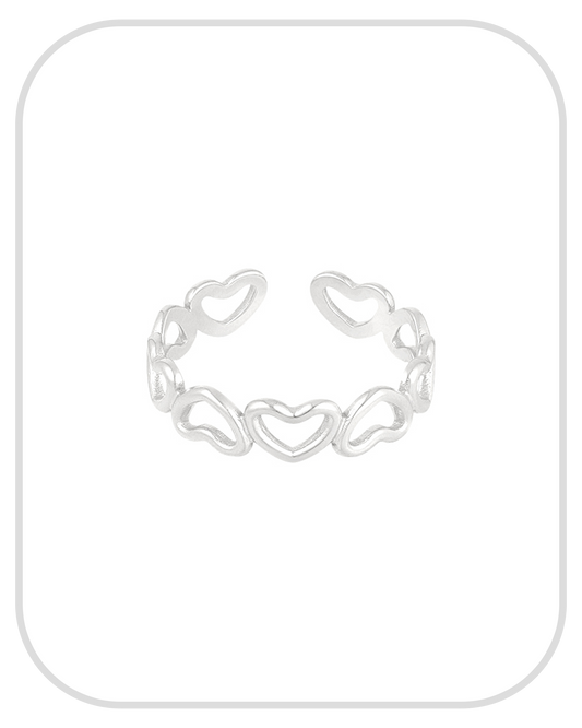 Love All Over ● Ring ● Silver