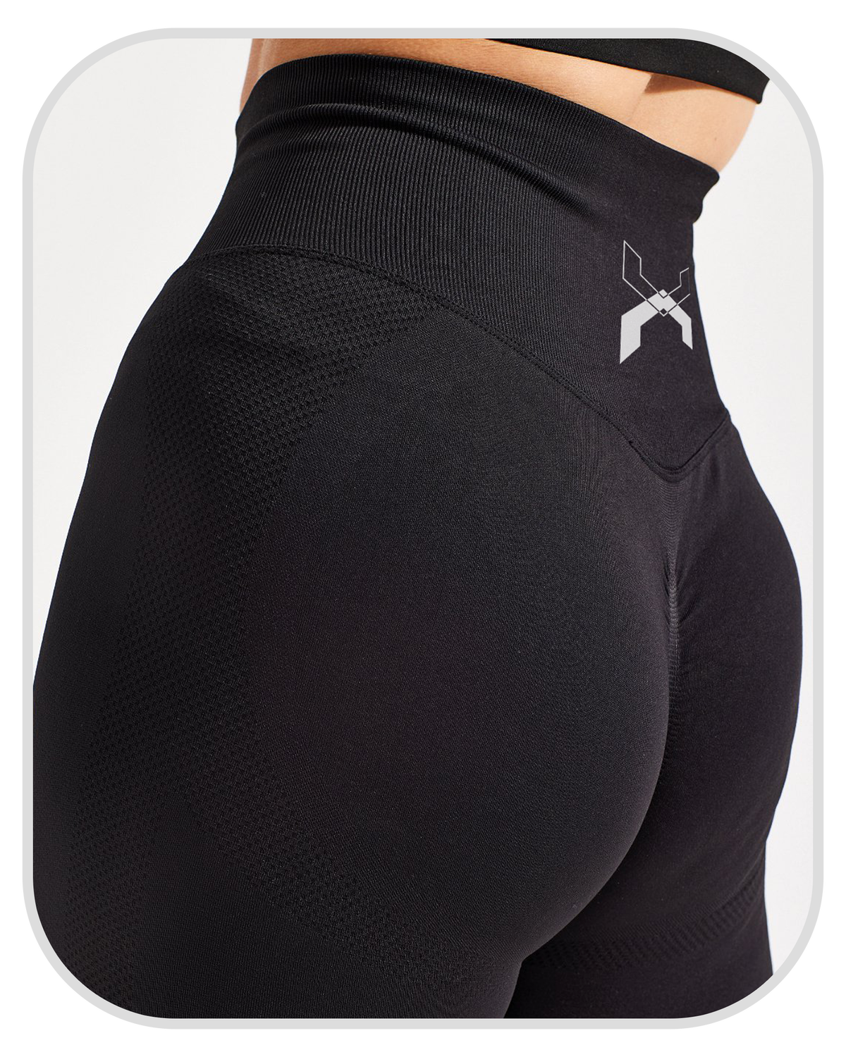 Low Key ● Recycled Scrunch Leggings ● Black