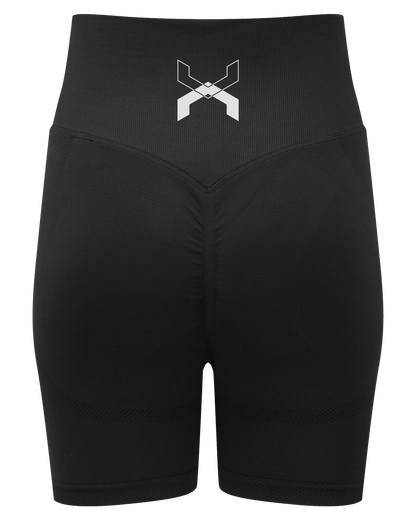 Low Key ● Recycled Scrunch Shorts ● Black