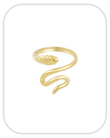 Dazzle Snake ● Ring  ● Gold