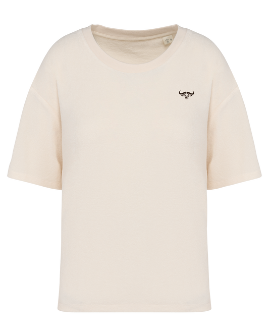 Savan ● Women Towelling Shirt ● Ivory
