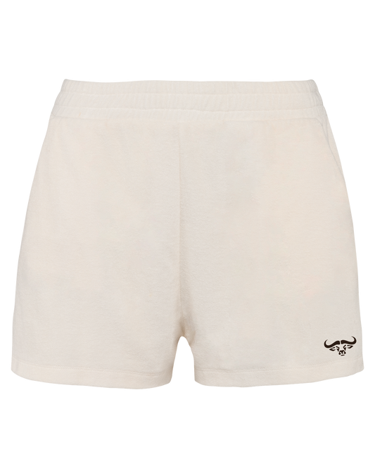 Savan ● Women Towelling Short ● Ivory