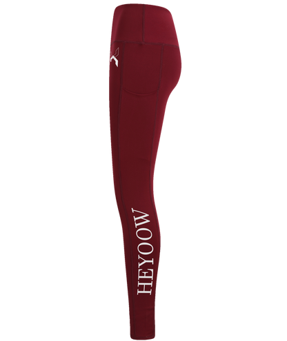 Basic ● Core Pocket Legging ● Burgundy