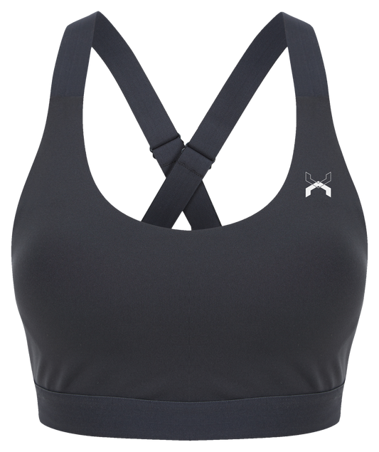 Low Key ● Core Bra ● Charcoal
