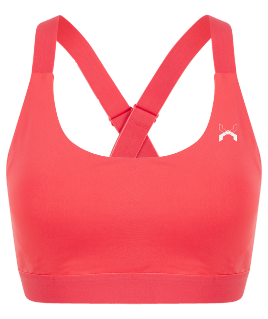 Low Key ● Core Bra ● Hot Coral