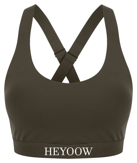 Type ● Core Bra ● Olive Green