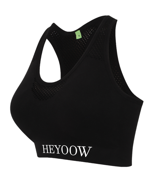 Type ● Seamless Sports Bra ● Black