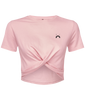 Low Key ● Twist Crop Top ● Pink - Black