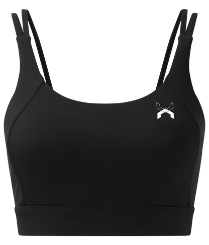 Low Key ● Crossback Sports Bra ● Black