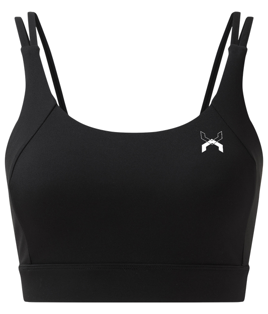 Low Key ● Crossback Sports Bra ● Black