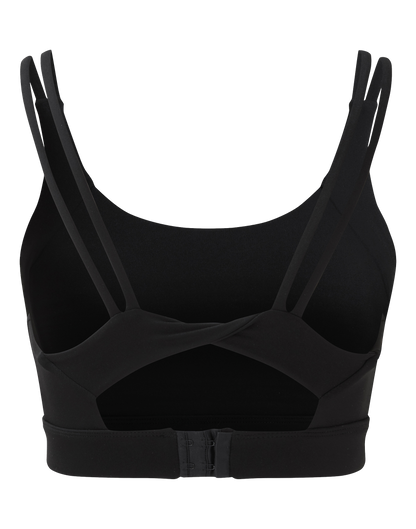 Wildlife ● Crossback Sports Bra ● Black