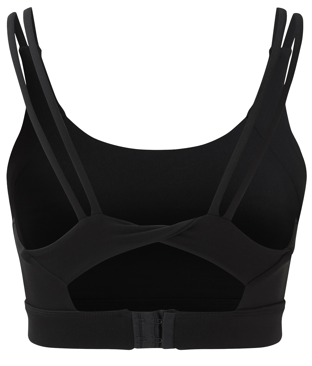 Low Key ● Crossback Sports Bra ● Black