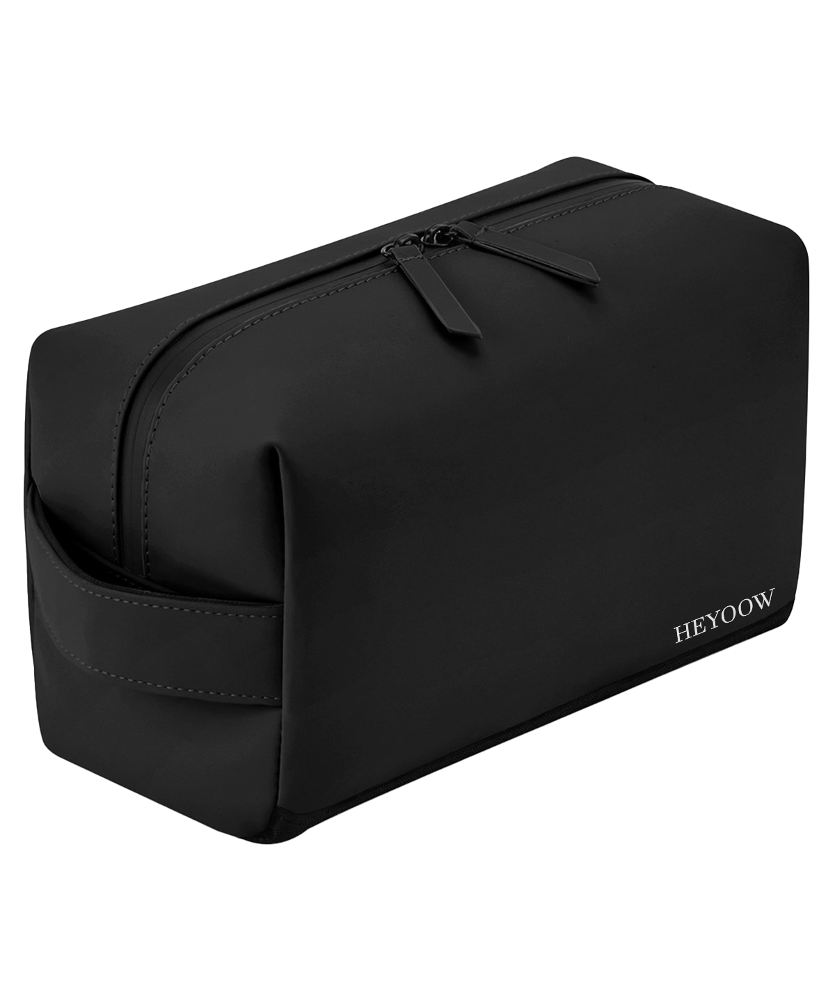 Type ● Matte PU Toiletryaccessory case ● Black - White