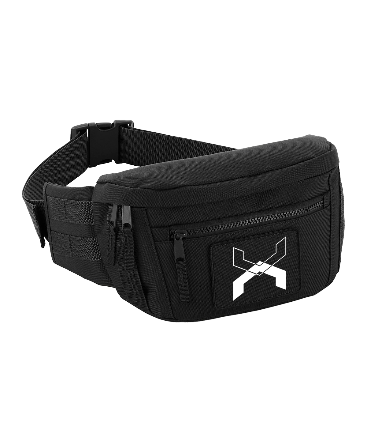 Basic ● Utility Waistpack ● Black - White patch