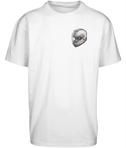 Velocidad casco de carreras ● Shirt ● Oversized ● White
